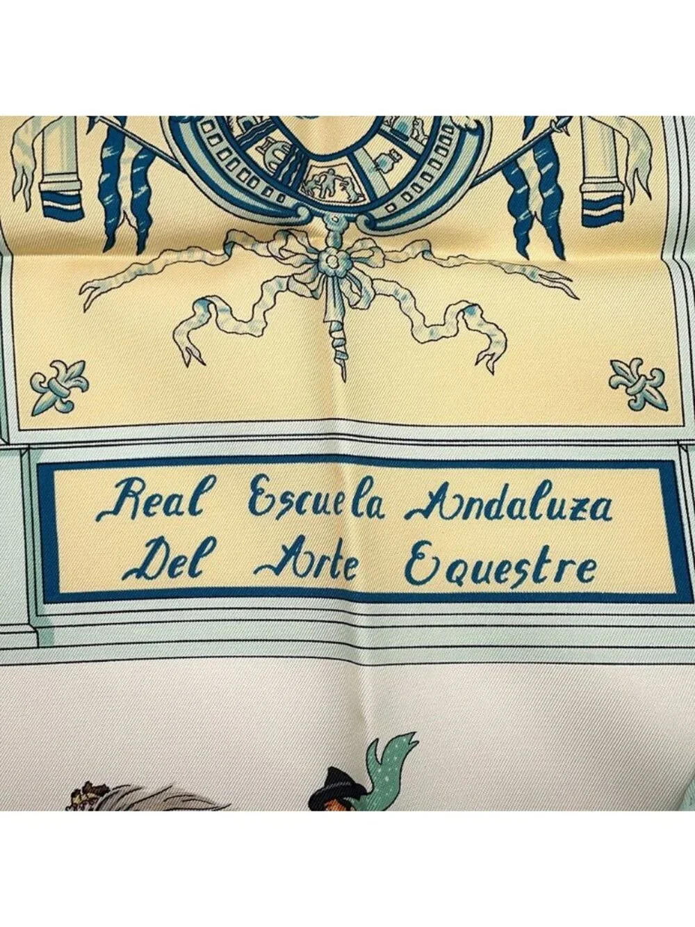Hermes Scarf Carre 90 Royal Andalusian Equestrian School Real Escuela Andaluza
